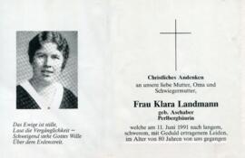 11 Landmann Klara