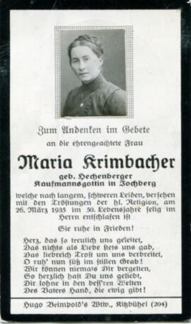 26 Krimbacher Maria