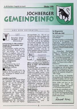 Gemeindeinfo 10-1998z