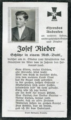 x 31 Rieder Josef