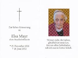 A 16 Mayr Elsa