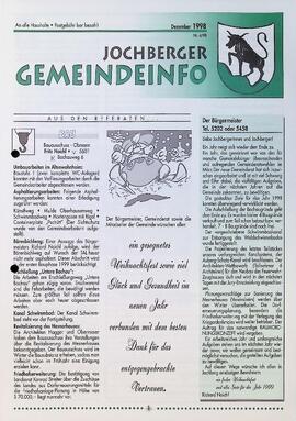 Gemeindeinfo 12-1998z