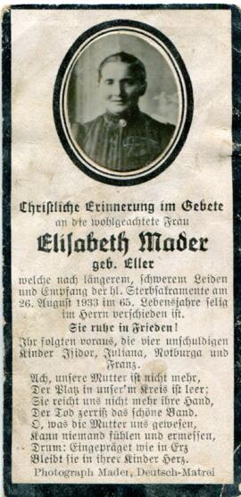 26 Mader Elisabeth