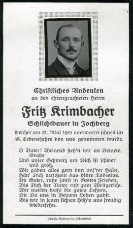 31 Krimbacher Fritz