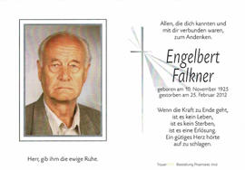 Engelbert Falkner Innenansicht
