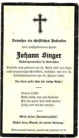 Johann Singer