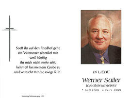 Werner Sailer Innenansicht