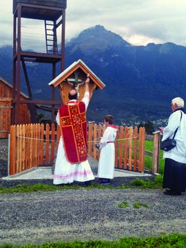 Wegkreuze Marterln, Das „neue“ Wiesenkreuz.