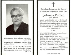 Johanna Pirchner geb. Plank