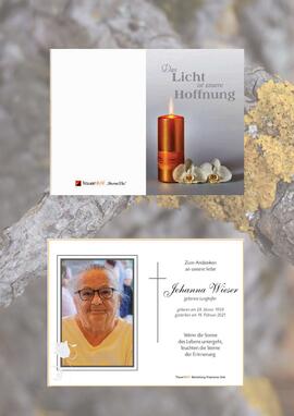 Johanna Wieser geb. Lungkofler