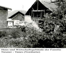 Wohn und Wirtschaftsgebäude Familie Neuner - Tanes Nordansicht