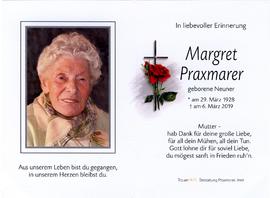Margret Praxmarer geb. Neuner
