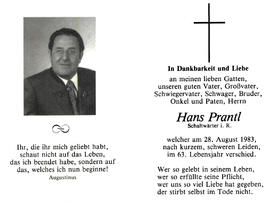 Hans Prantl