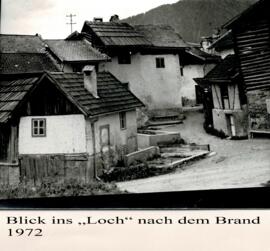 Blick ins Loch nach Brand  15.05.1971