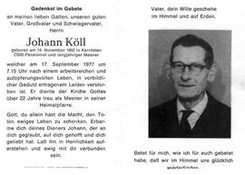 Johann Köll