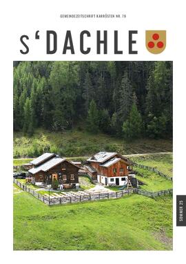s'Dachle Ausgabe 79 Sommer 2025