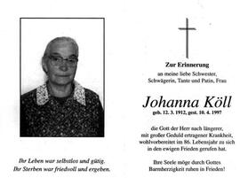 Johanna Köll