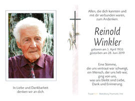 Reinold Winkler Innenansicht