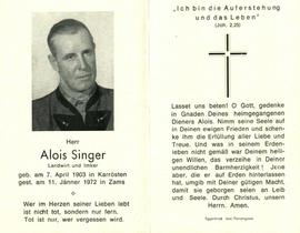 Alois Singer