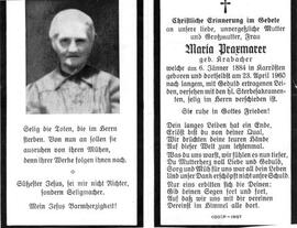 Maria Praxmarer geb. Krabacher