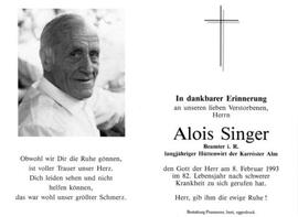 Alois Singer