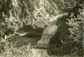Mündung Pitztaler Ache in den Inn, 1961