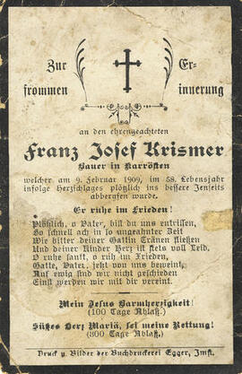 Franz Josef Krismer
