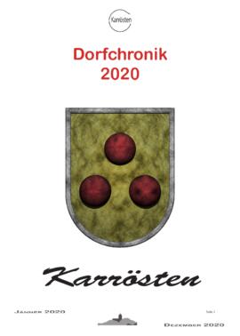 Jahreschronik