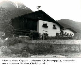 Wohnhaus Oppl Johann
