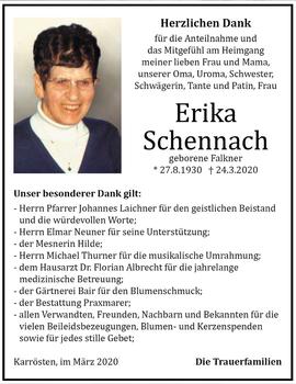 Erika Schennach geb. Falkner Parte