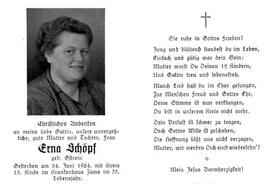 Erna Schöpf geb. Gstrein