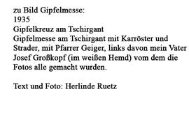 Gipelmesse Tschirgant