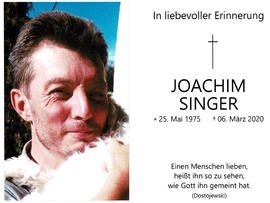 Joachim Singer Innenansicht