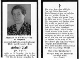 Stefanie Raffl geb. Schöpf