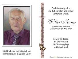 Walter Neuner Innenansicht
