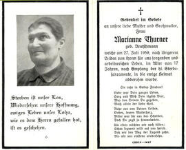 Marianne Thurner geb. Deutschmann