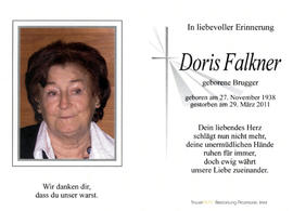 Doris Falkner geb. Brugger