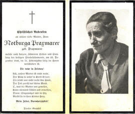 Notburga Praxmarer geb. Praxmarer