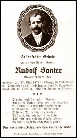Santer Rudolf, +1933