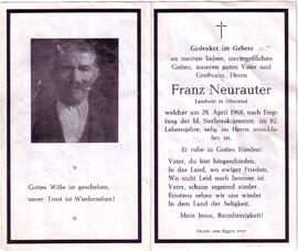 Neurauter Franz, +1968
