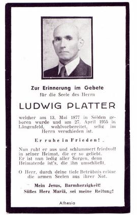 Platter Ludwig, +1955