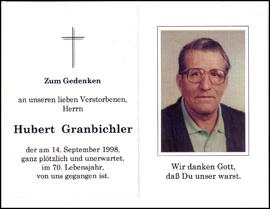 Granbichler Hubert, +1998