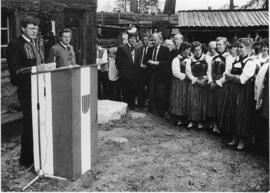 Eröffnung Blockhaus im Ötztaler Heimatmuseum