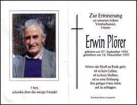 Plörer Erwin, +1997