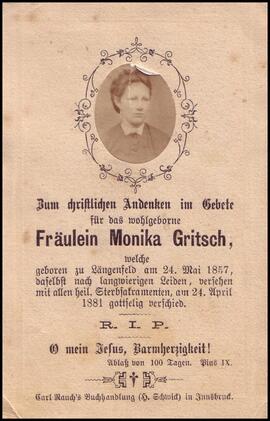 Gritsch Monika, +1881
