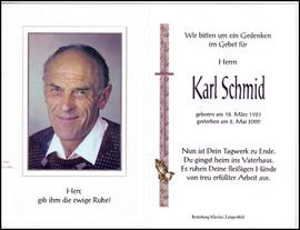 Schmid Karl, +2000