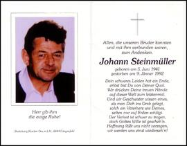 Steinmüller Johann, +1992