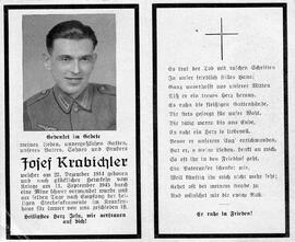 Krabichler Josef, +1945