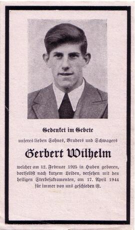 Wilhelm Gerbert, +1944