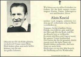 Kneisl Alois, Runhof